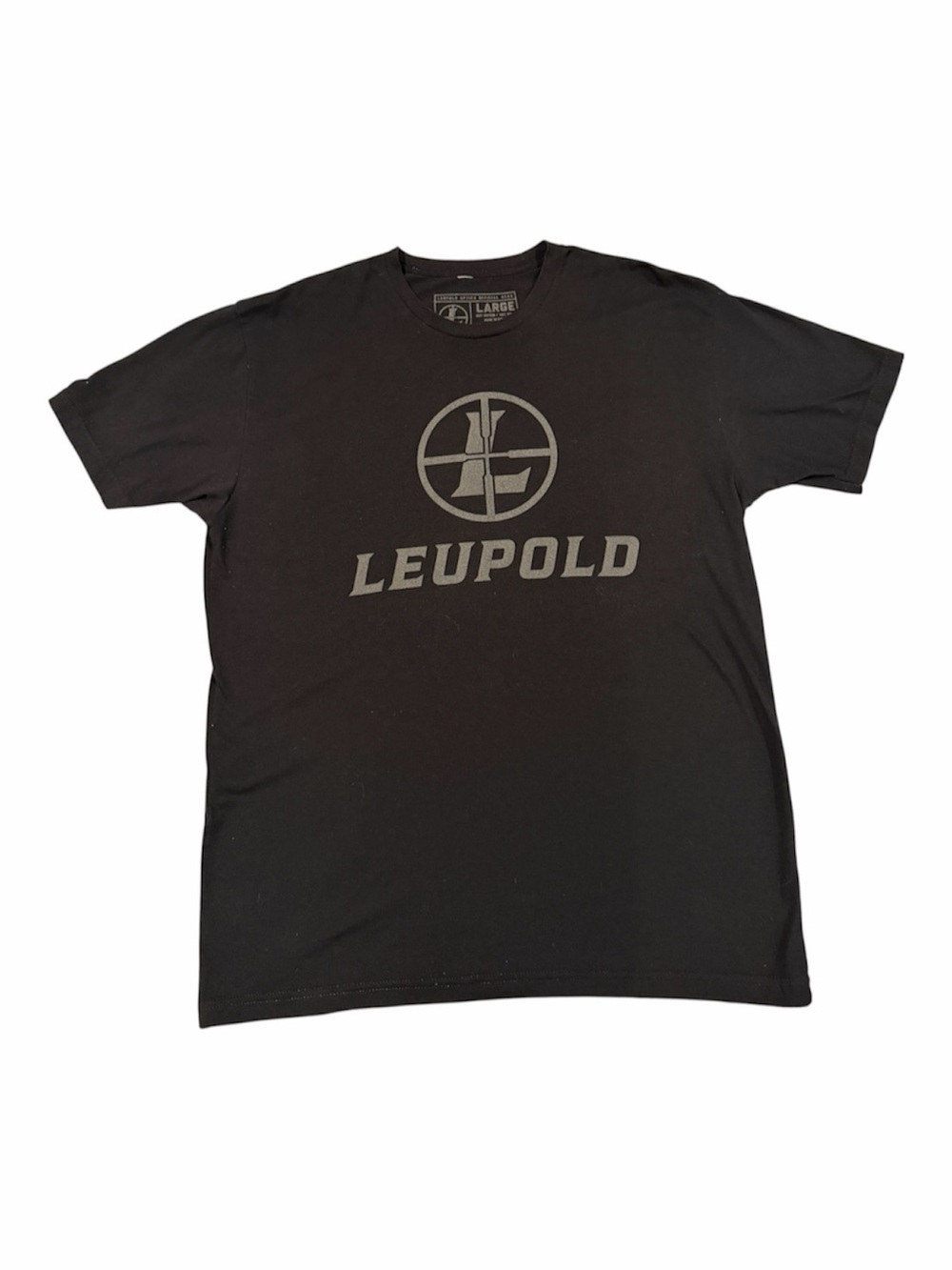Leupold Optics Black Reticle Logo Tee – Men's L